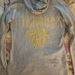 New Victoria's Secret sweatshirt zip hoodie women